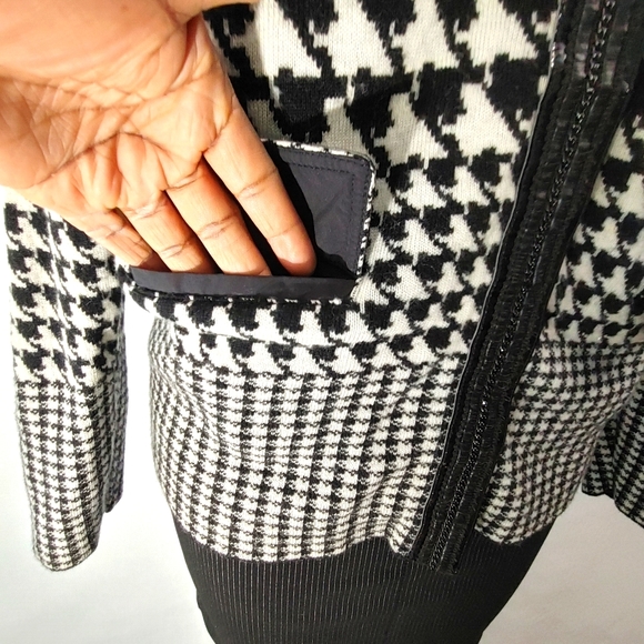 Basler knit Cardigan Black/White Size 44 or 16/18 - Picture 5 of 16